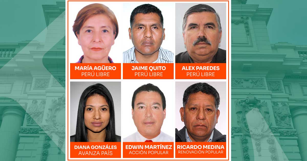 congresistas aqp rendicion